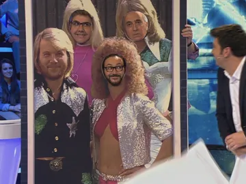 Abba en 'Se te ve el cartón' Abba en 'Se te ve el cartón'