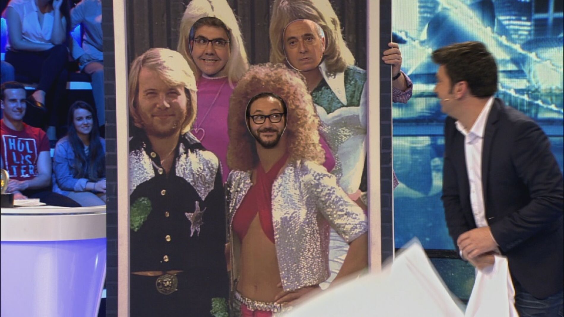 Abba en 'Se te ve el cart&oacute;n'