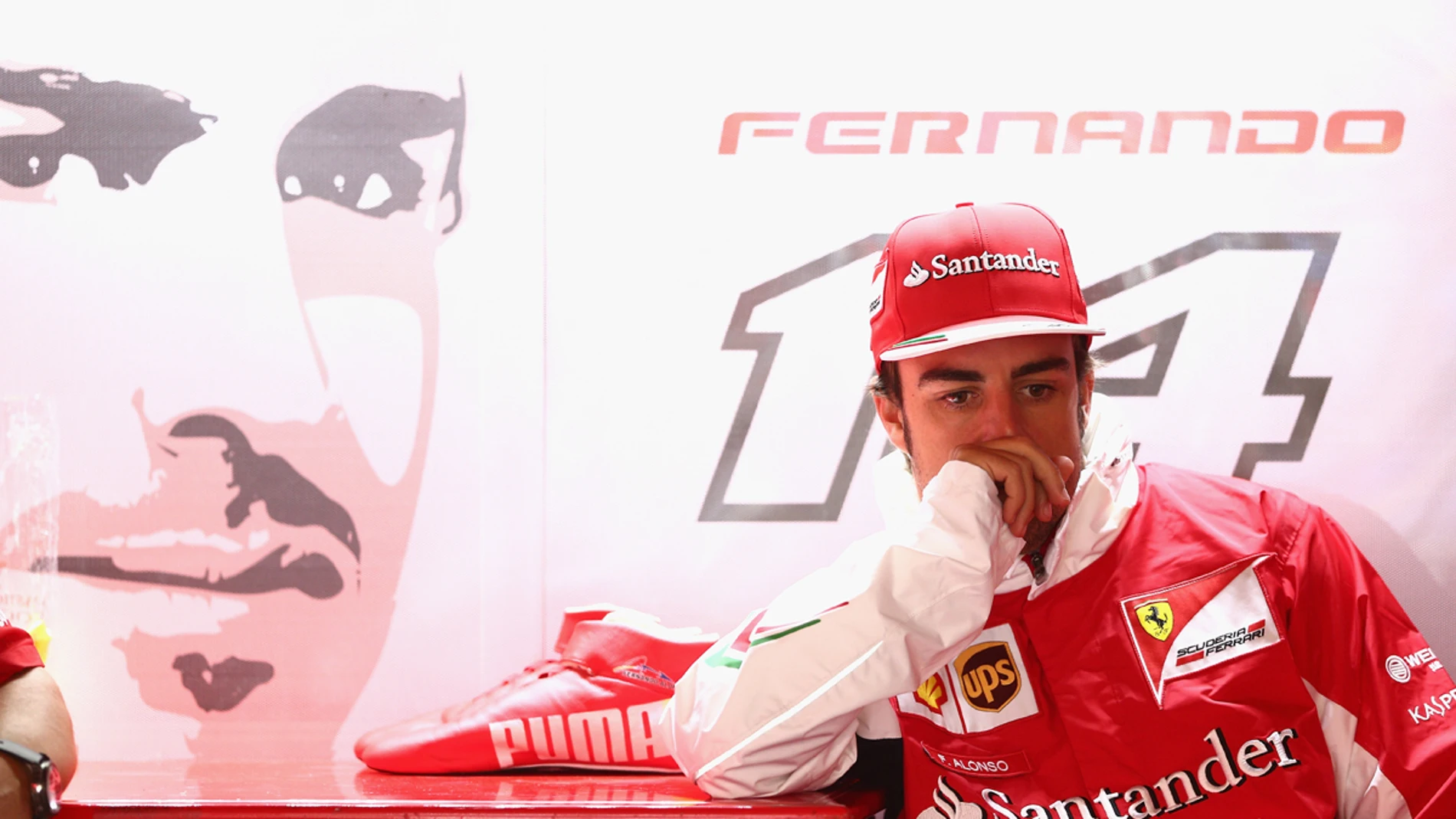 Alonso, pensativo