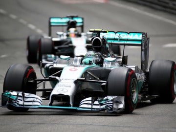 Rosberg y Hamilton, frente a frente