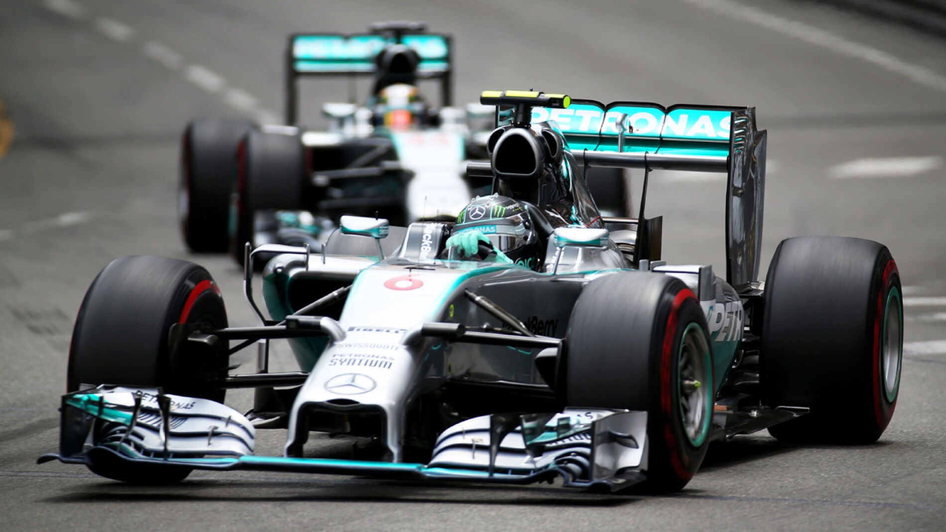 Rosberg y Hamilton, frente a frente