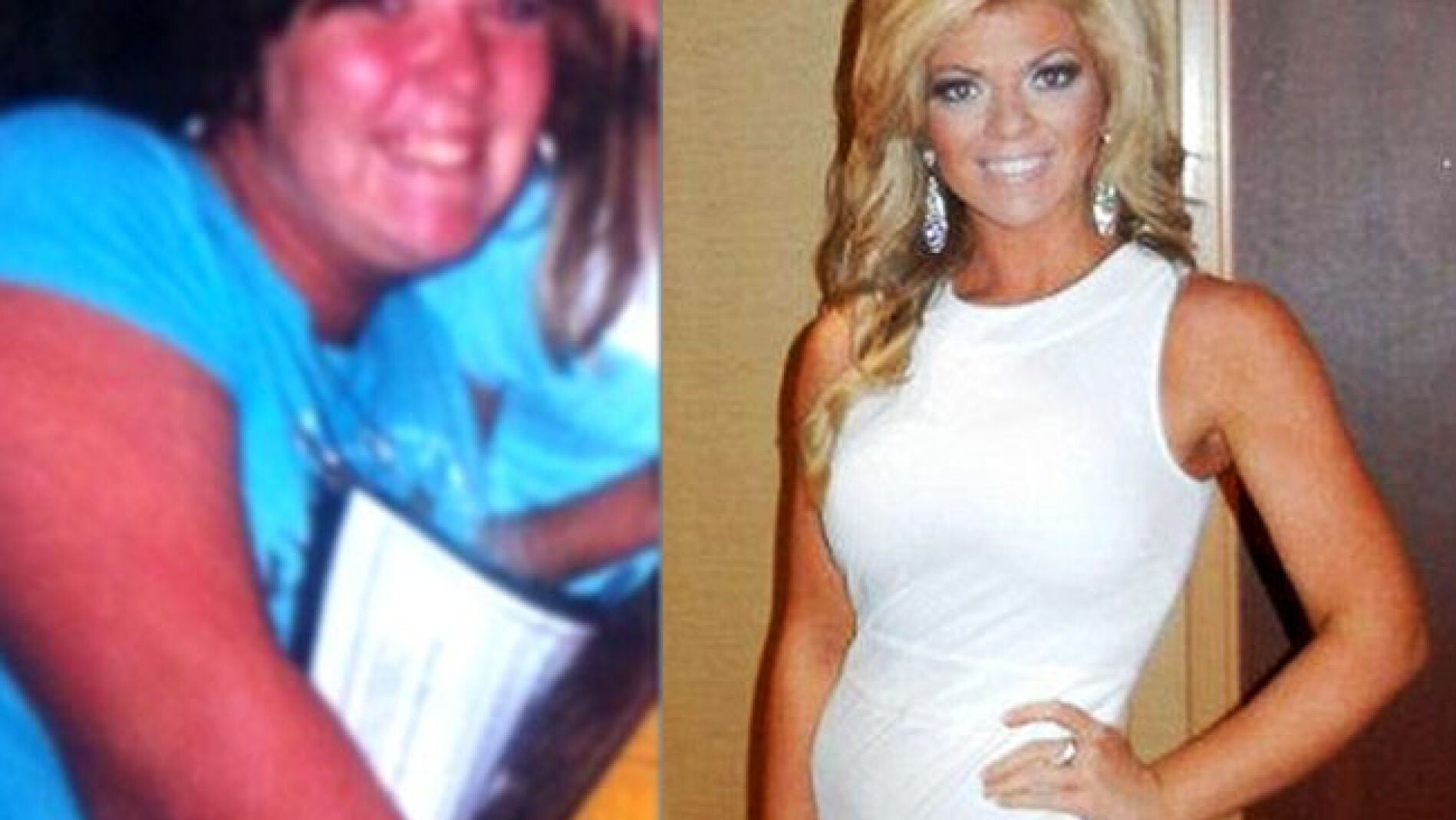 El antes y el despu&eacute;s de Keli Kryfko.
