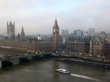 El palacio de Westminster, sede de la Cámara de los Comunes El palacio de Westminster, sede de la Cámara de los Comunes