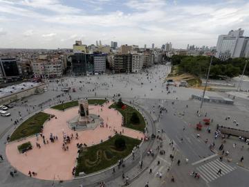 Protestas en la Plaza Taksim en Turquía