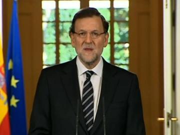 Mariano Rajoy anuncia la abdicación del Juan Carlos I