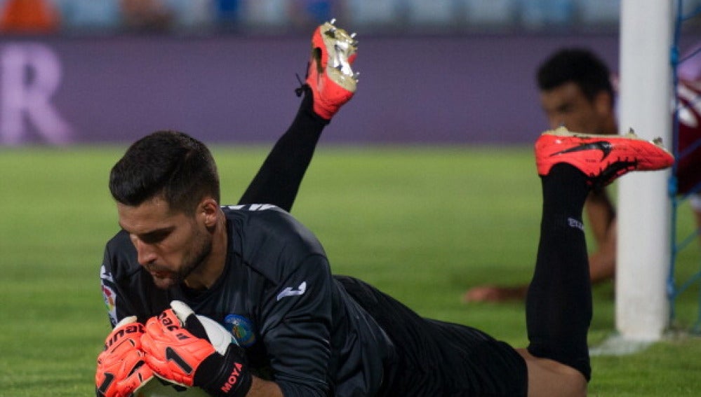 El portero del Getafe Miguel Angel Moyá