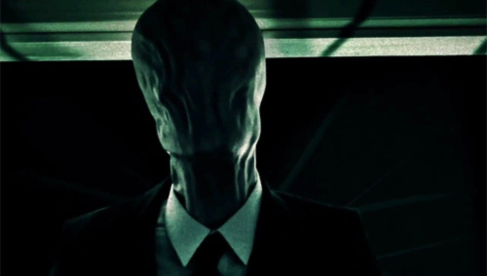 Imagen de Slenderman en la web creepypasta wiki