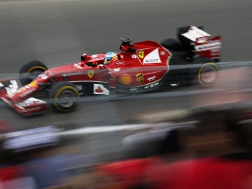 Alonso luce Ferrari en Canadá