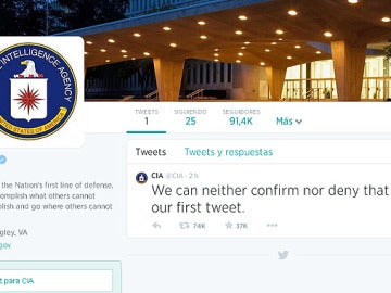 Perfil de la CIA en Twitter Perfil de la CIA en Twitter