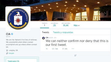 Perfil de la CIA en Twitter