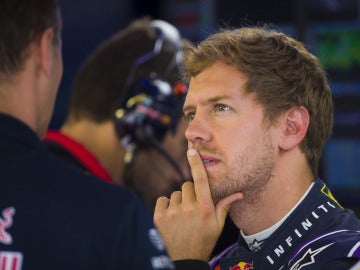 Vettel, pensativo