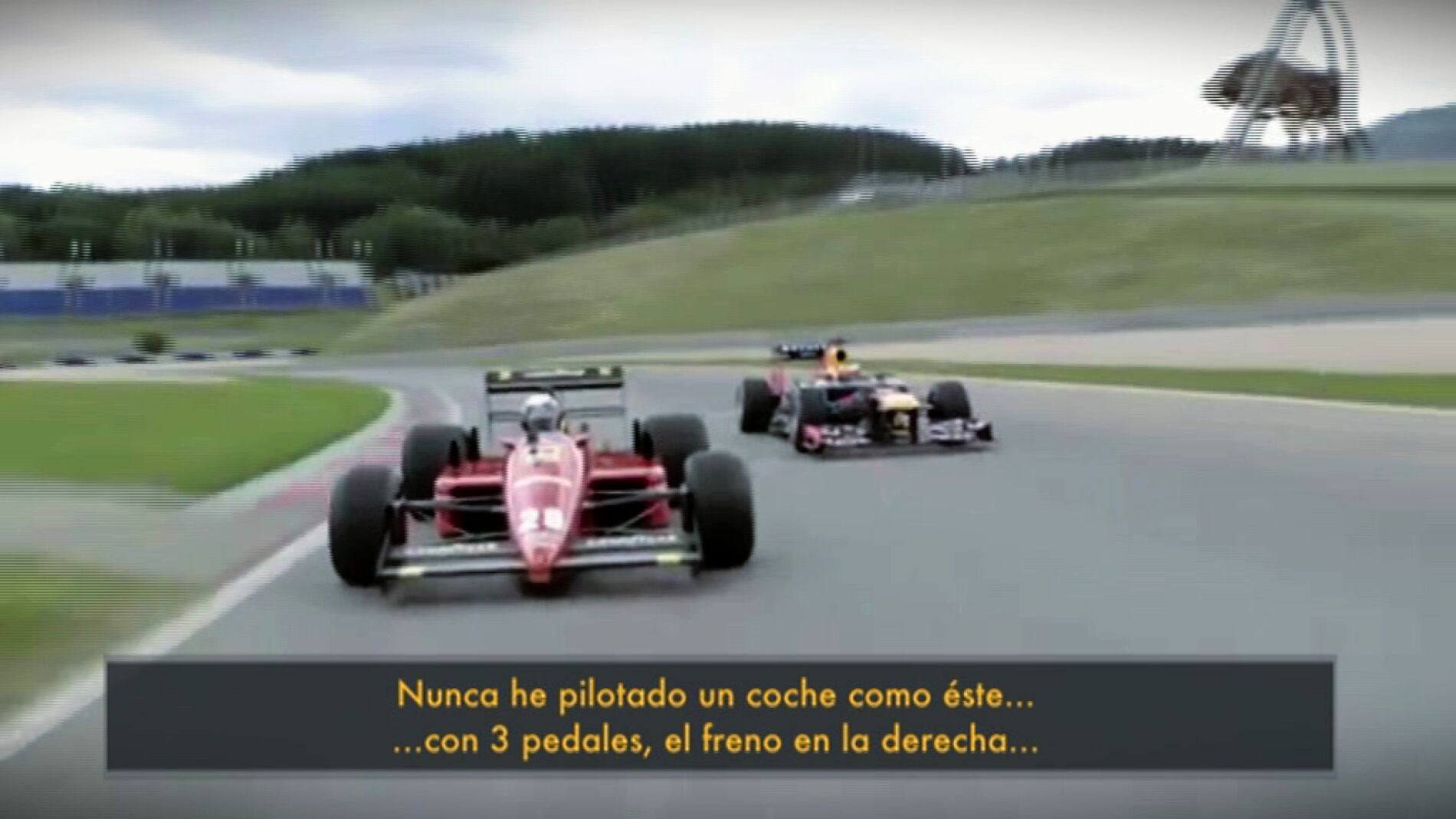 Vettel se sube por fin a un Ferrari