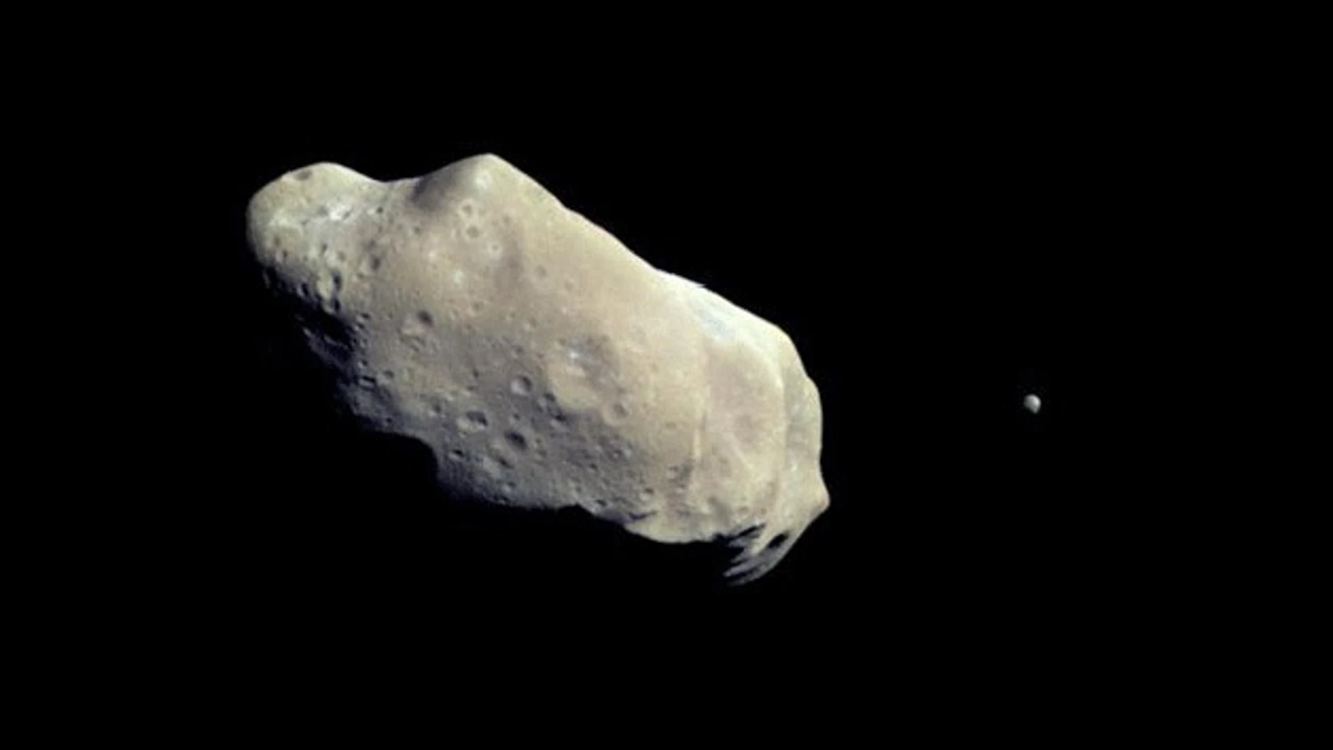 Recreación de un asteroide Recreación de un asteroide