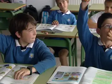Niños en un colegio Niños en un colegio