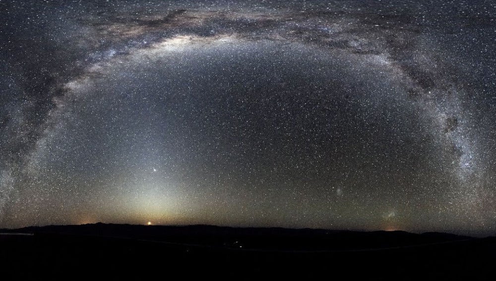 Imagen de un cielo nocturno
