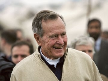 El expresidente de EEUU George H.W. Bush El expresidente de EEUU George H.W. Bush