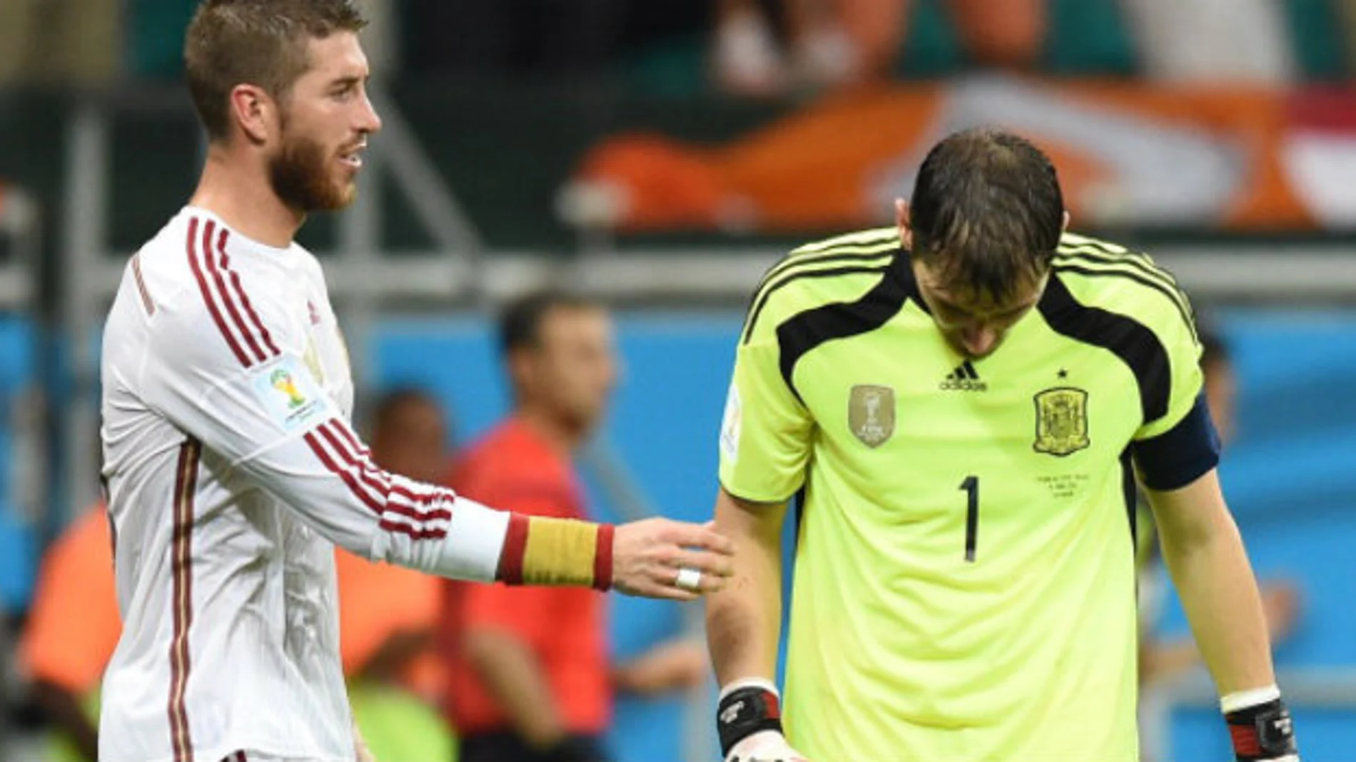 Iker Casillas y Sergio Ramos Iker Casillas y Sergio Ramos