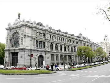 Imagen de la fachada del Banco de España Imagen de la fachada del Banco de España