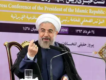 El presidente iraní Rohaní El presidente iraní Rohaní