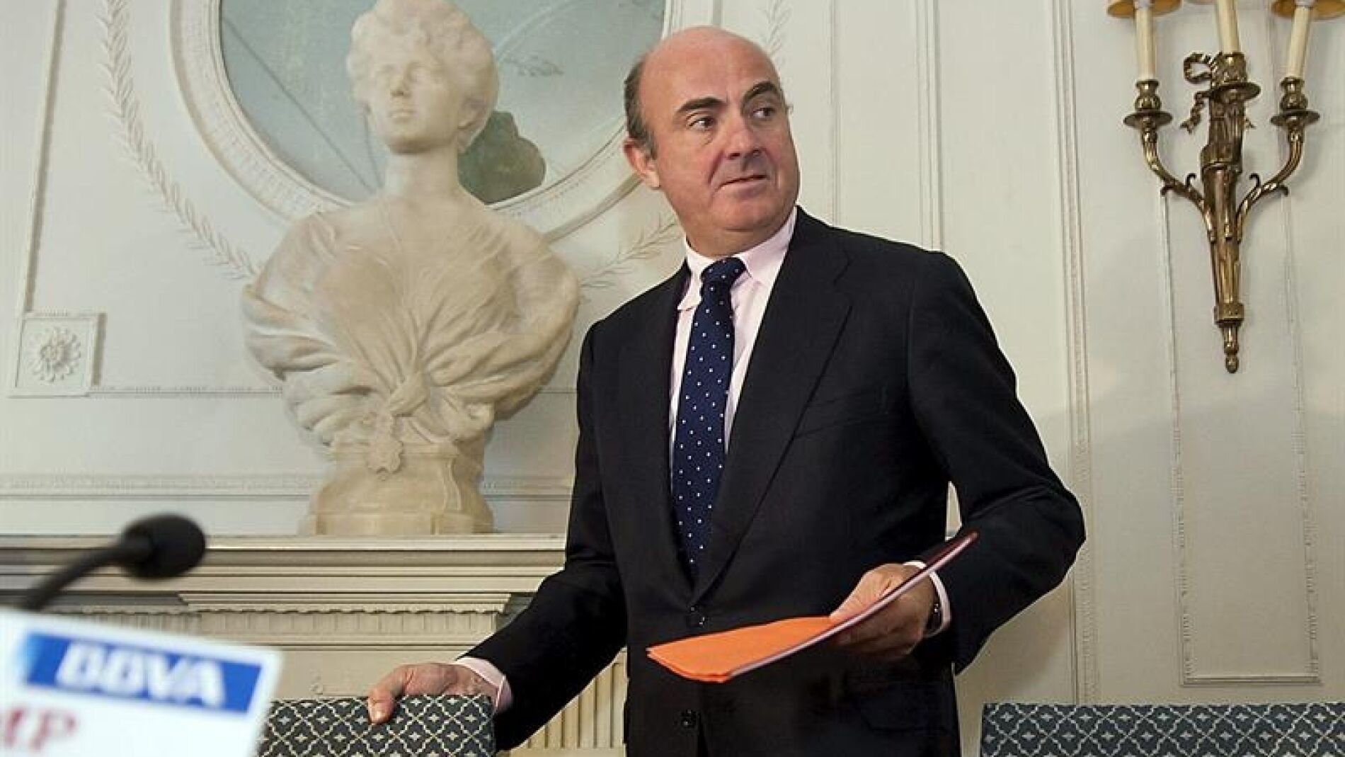 De Guindos en el encuentro 'La Europa que deja la crisis'.