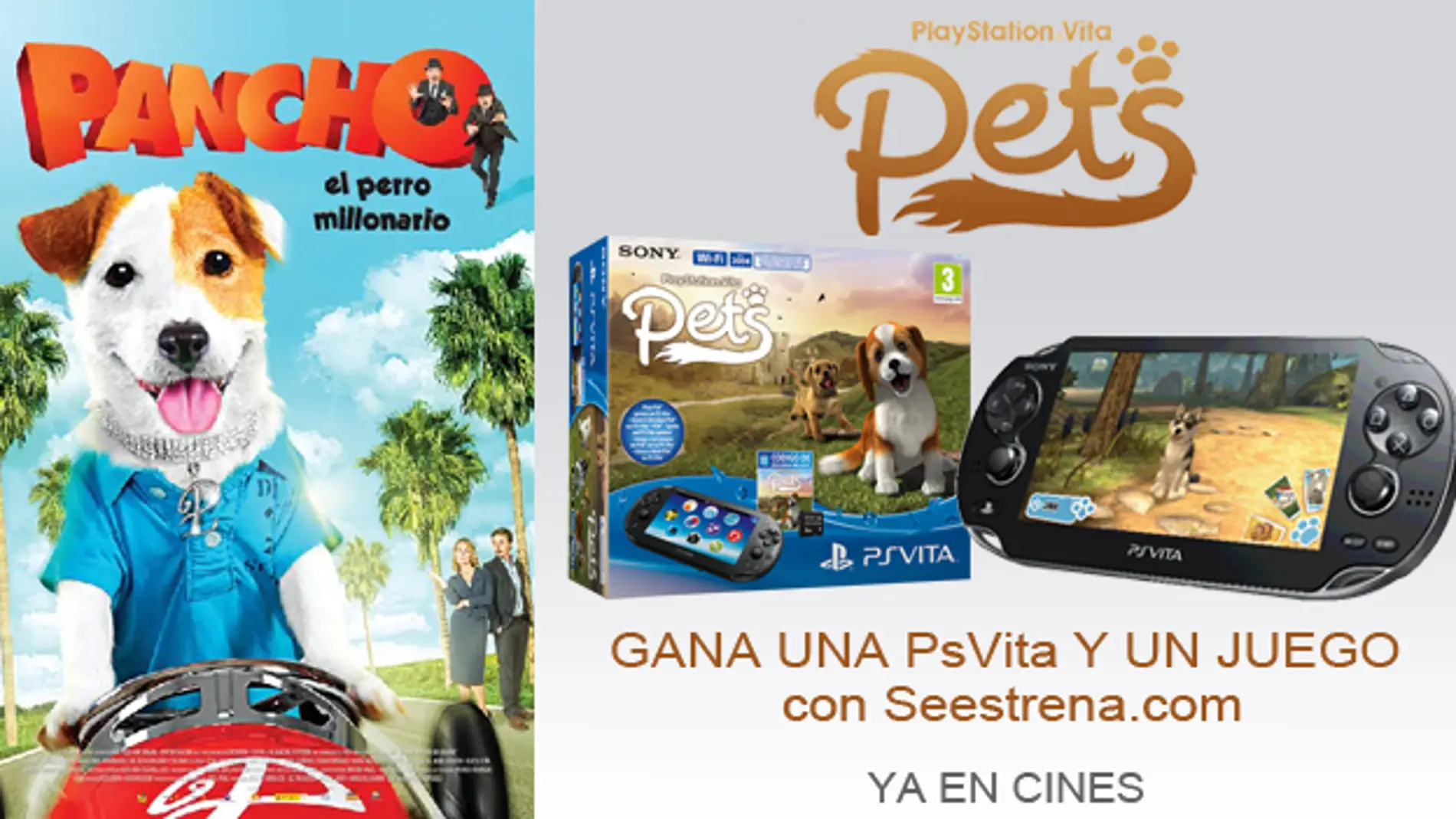 Gana una PsVita y un juego con 'Pancho, la película'