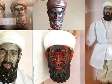 El muñeco satánico de Osama Bin Laden El muñeco satánico de Osama Bin Laden