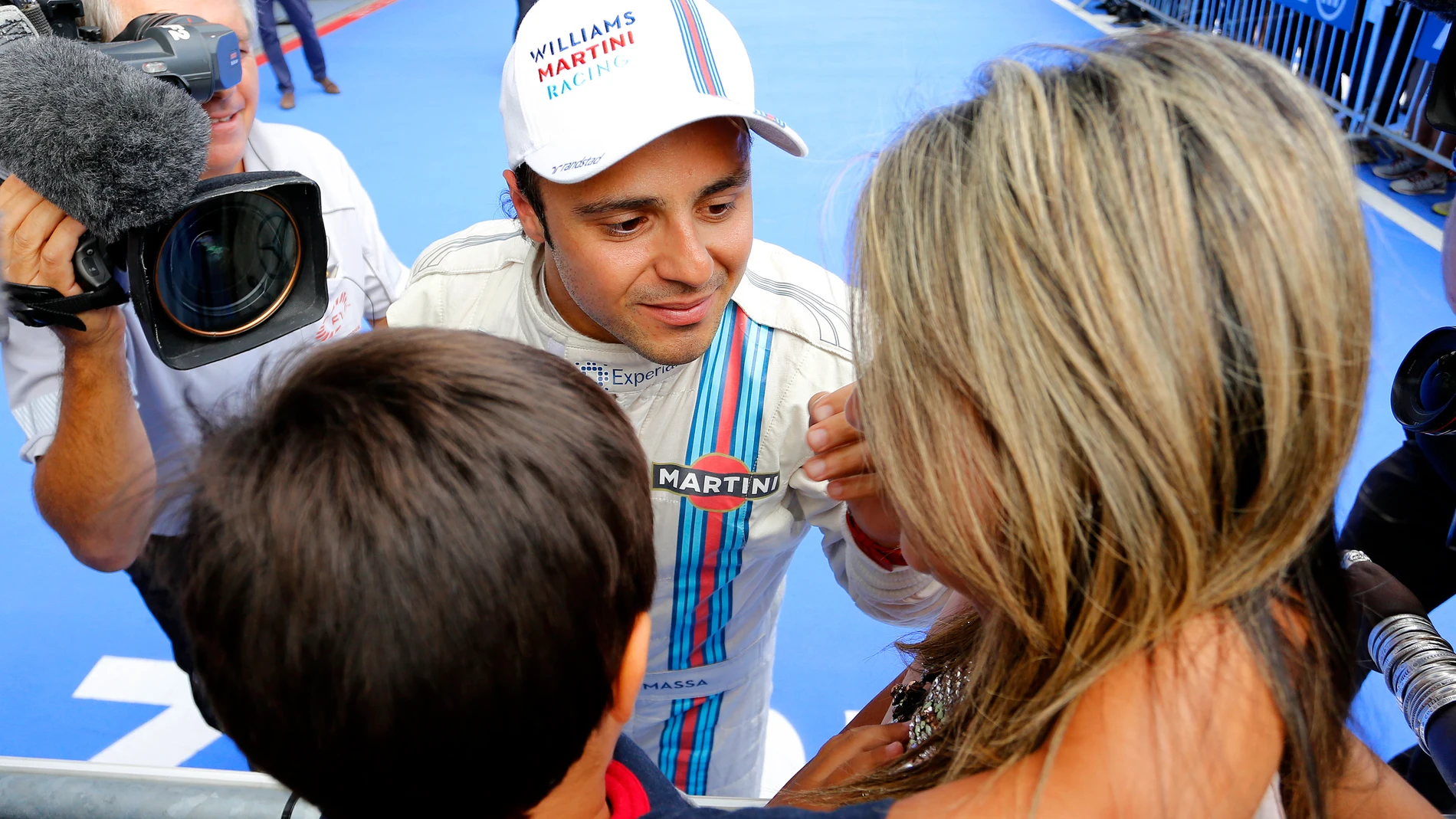 Felipe Massa, tras la pole 