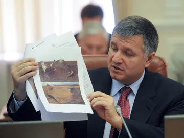 Arsén Avákov, ministro del Interior de Ucrania Arsén Avákov, ministro del Interior de Ucrania