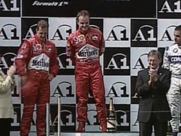 El podio de Austria 2002