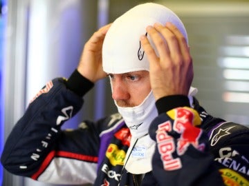 Vettel en el GP de Austria