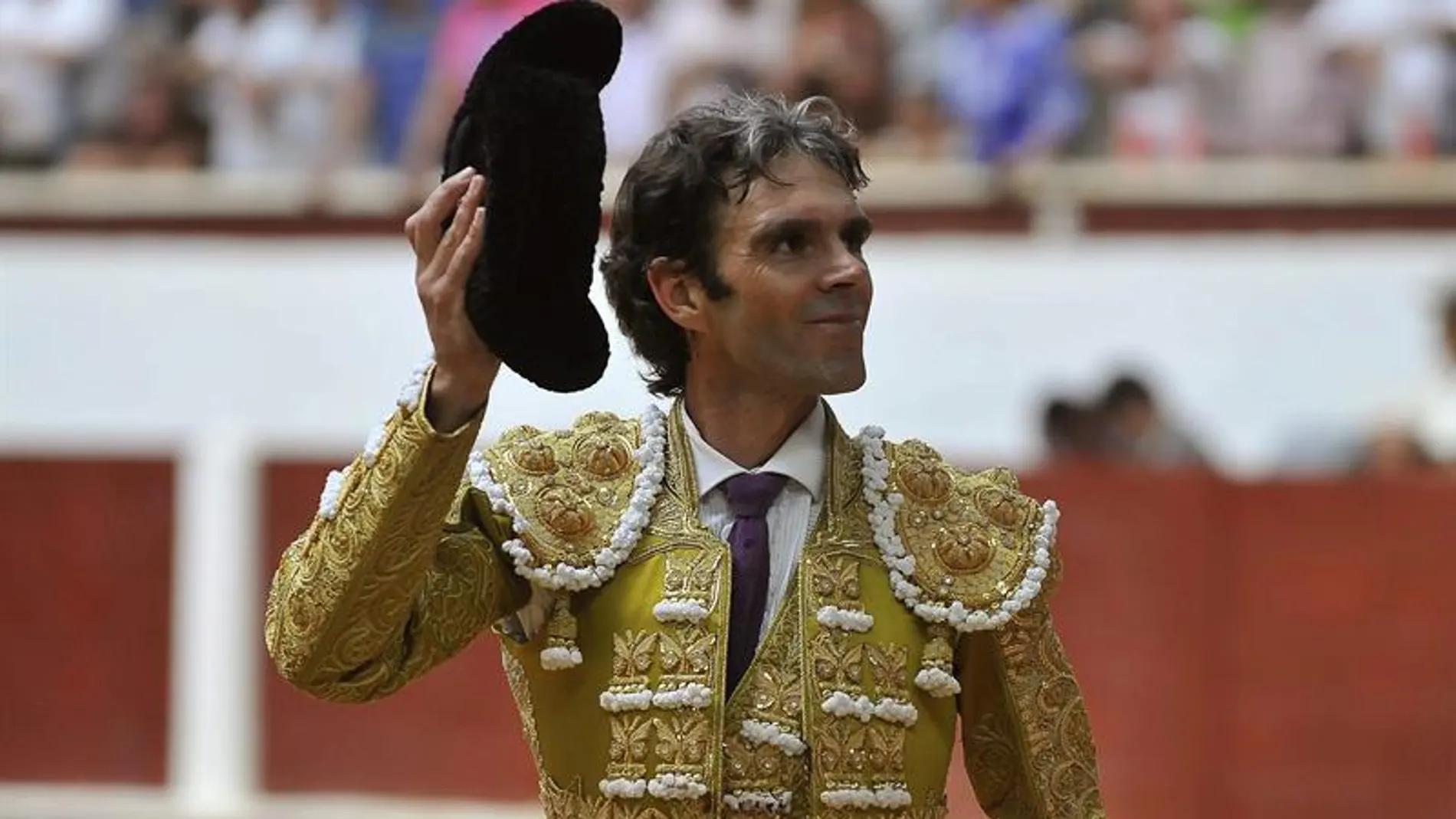 José Tomás saluda en León. José Tomás saluda en León.