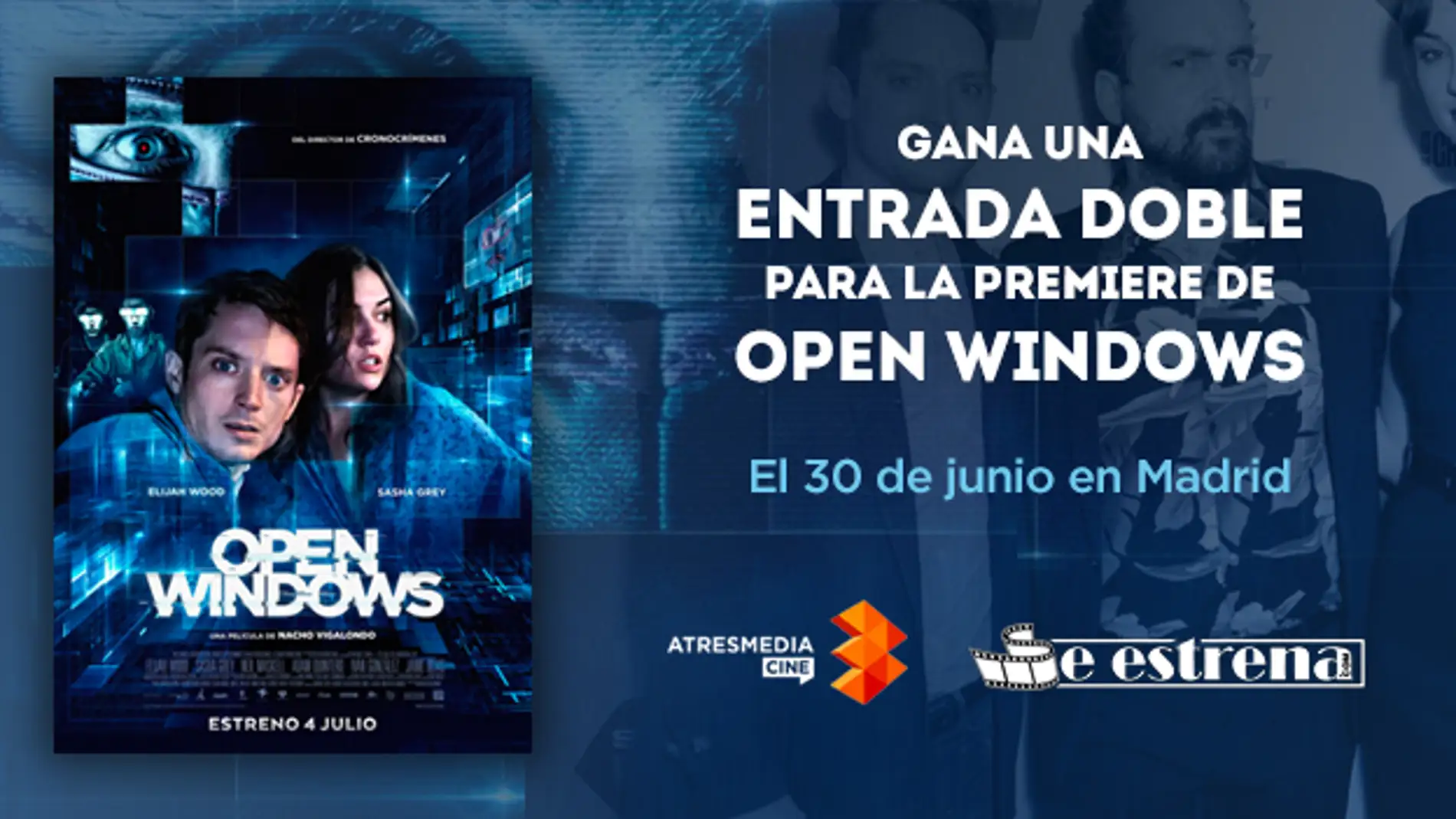 'Open Windows', el 4 de julio en cines