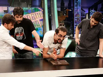 Marron, Estopa y Pablo Motos en El Hormiguero 3.0 Marron, Estopa y Pablo Motos en El Hormiguero 3.0