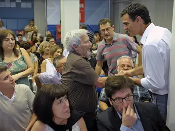 El candidato a la Secretaría General del PSOE Pedro Sánchez El candidato a la Secretaría General del PSOE Pedro Sánchez