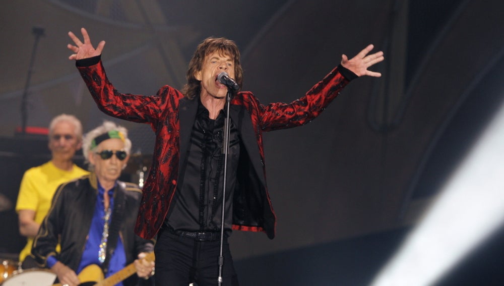 Mick Jagger hechizando al público