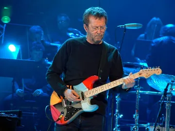 El guitarrista Eric Clapton El guitarrista Eric Clapton