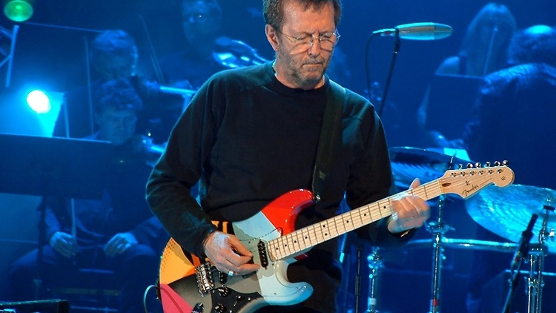 El guitarrista Eric Clapton El guitarrista Eric Clapton