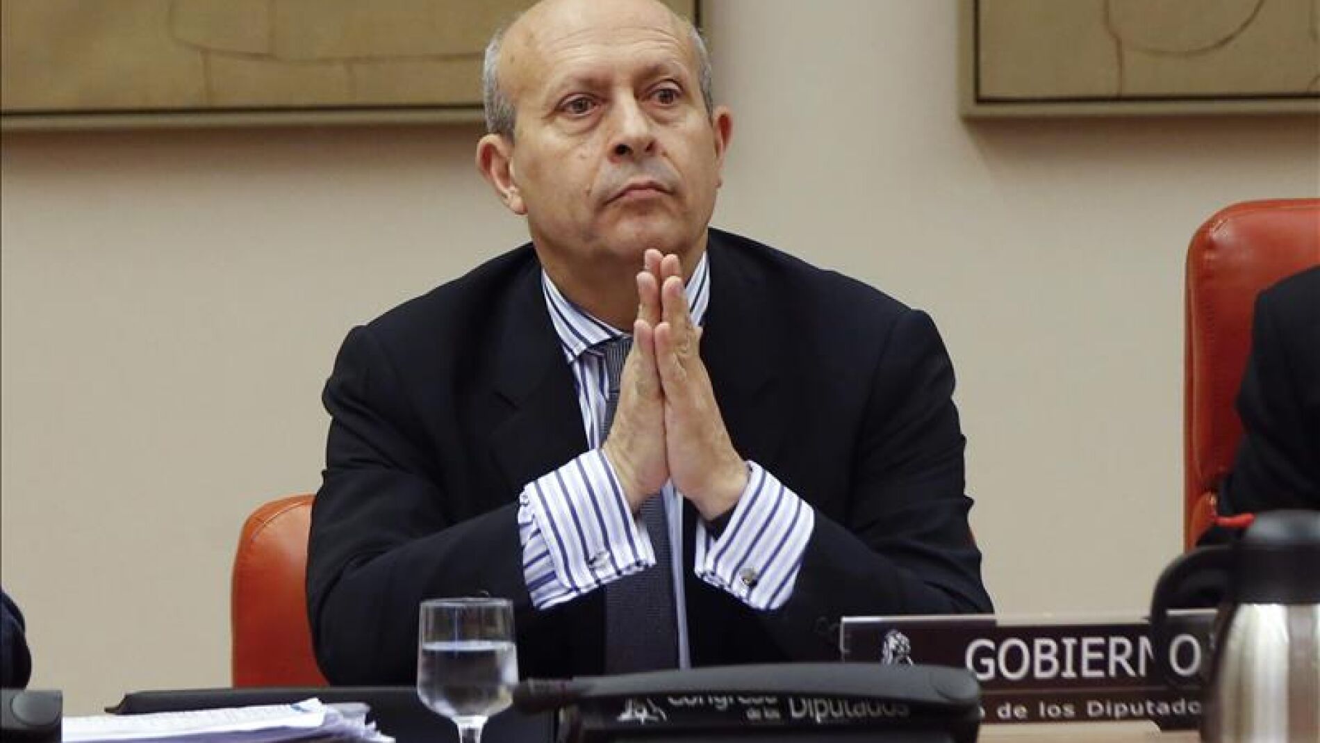 El ministro de Educaci&oacute;n, Jos&eacute; Ignacio Wert