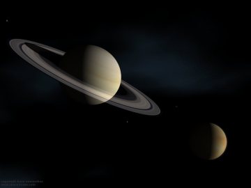 Saturno y Titán