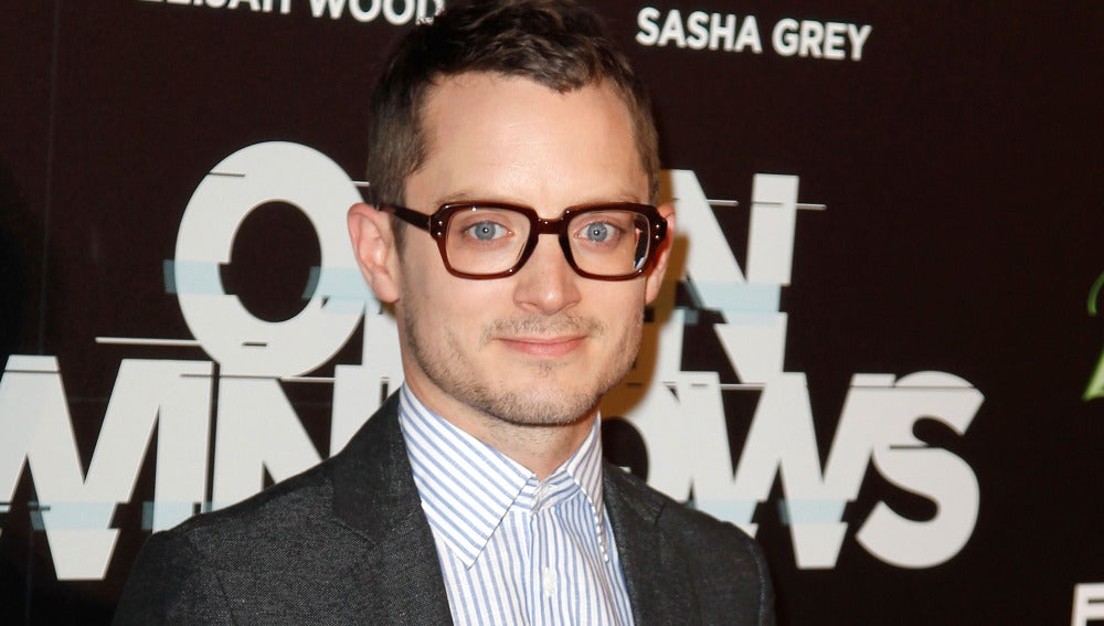 Elijah Wood en la premier de 'Open Windows'