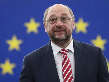 El recién reelegido presidente del Parlamento Europeo, Martin Schulz El recién reelegido presidente del Parlamento Europeo, Martin Schulz