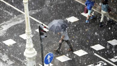 Fuertes tormentas de verano en Madrid