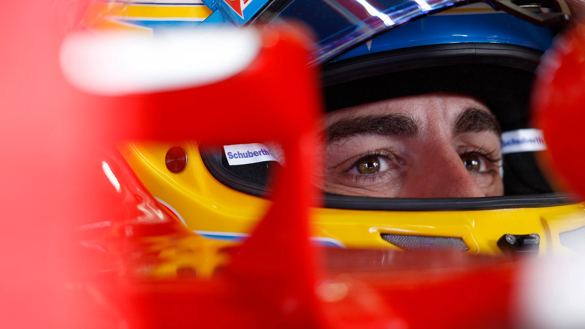 Fernando Alonso está concentrado