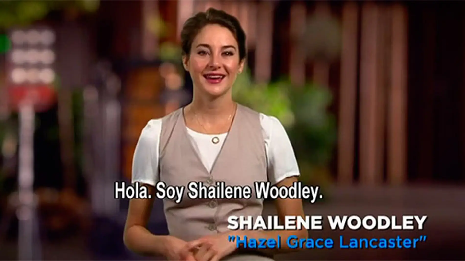 Shailene Woodley en 'Bajo la misma estrella'