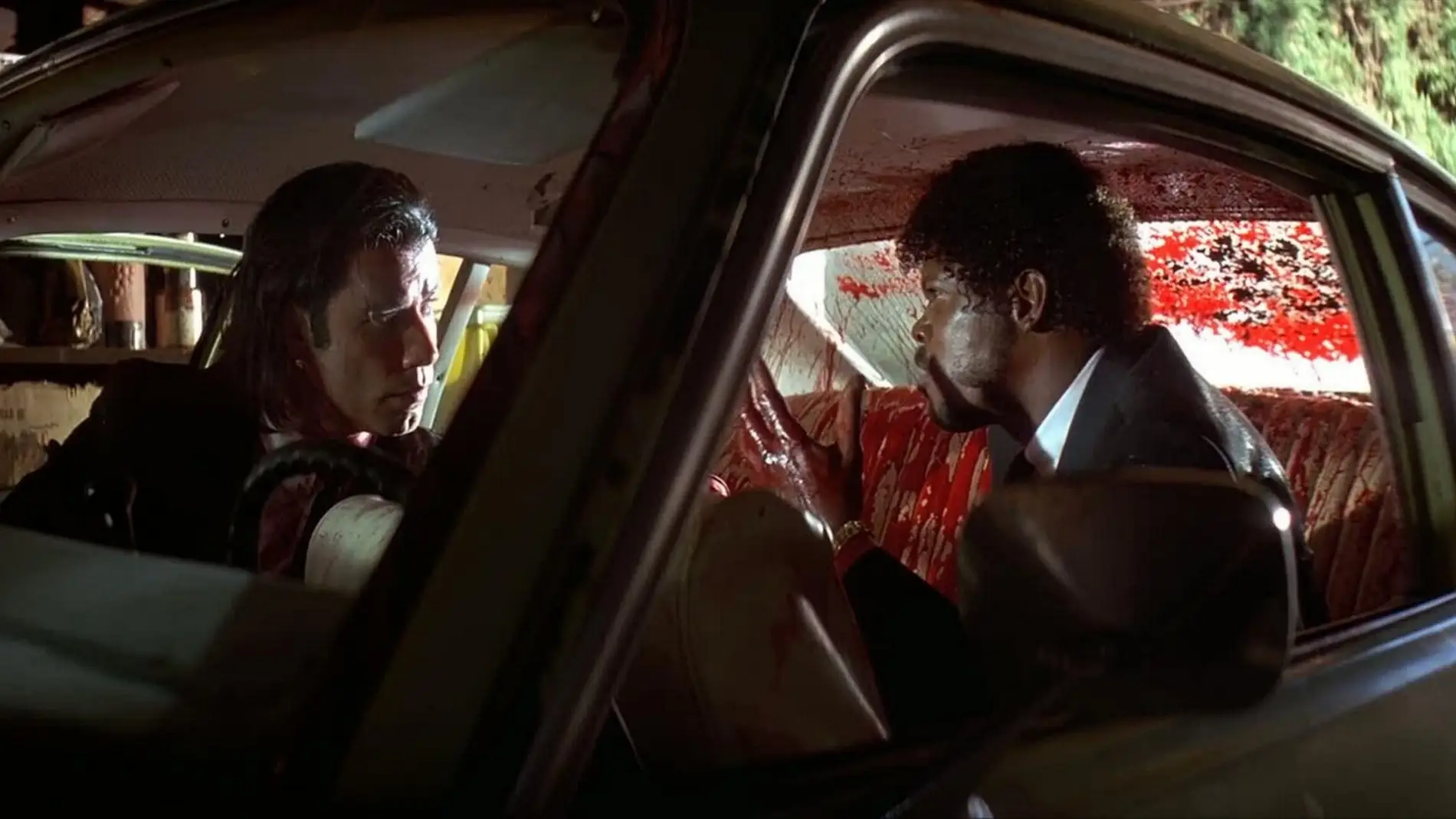 Escena de 'Pulp Fiction': "Oh mierda, he disparado a Marvin en la cara"