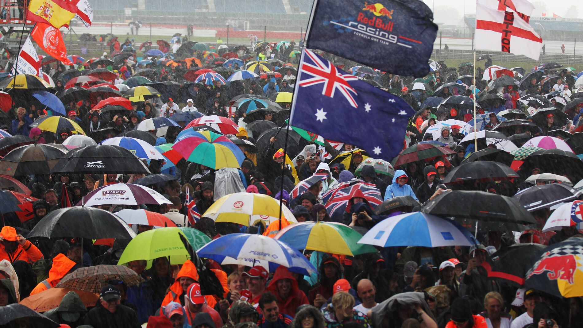 Los aficionados, en Silverstone en 2012