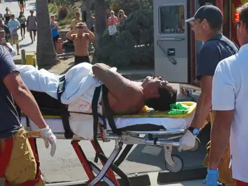 Un estadounidense, atacado por un tiburón blanco Un estadounidense, atacado por un tiburón blanco