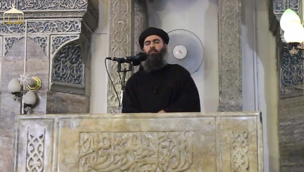 El líder del radical Estado Islámico, Abu Bakr al Bagdadi