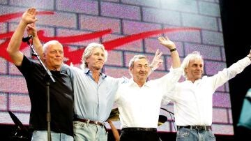 Pink Floyd en su reunión de 2008