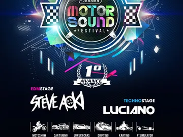 Cartel oficial del Jarama Motor Sound Festival Cartel oficial del Jarama Motor Sound Festival
